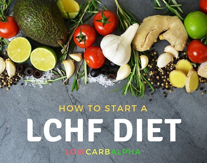 How to start a LCHF diet