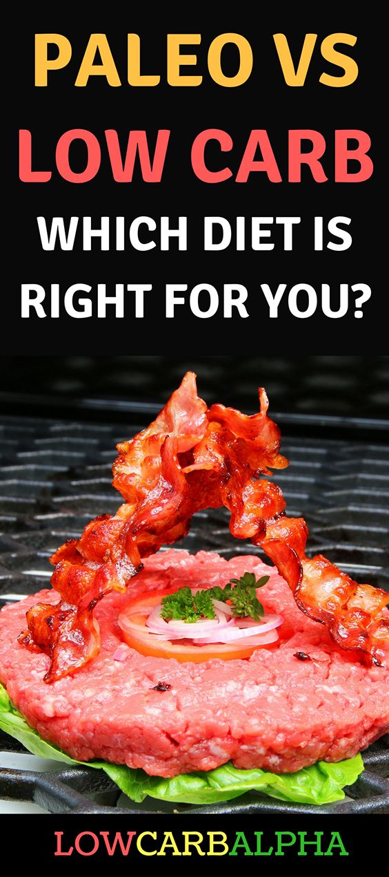 Paleo vs. Low Carb Which Diet is Right for You? #lowcarb #paleo #keto #lowcarbalpha