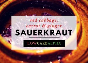 Fermented Carrot, Ginger, and Red Cabbage Sauerkraut Recipe