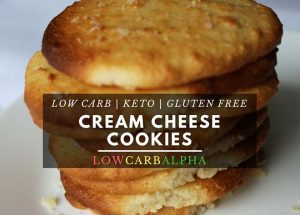 Low Carb Keto Cream Cheese Cookies Recipe