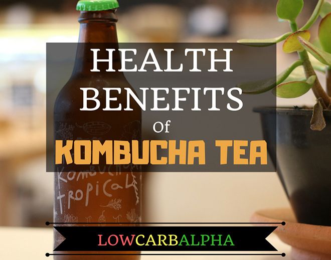 The health benefits of kombucha tea