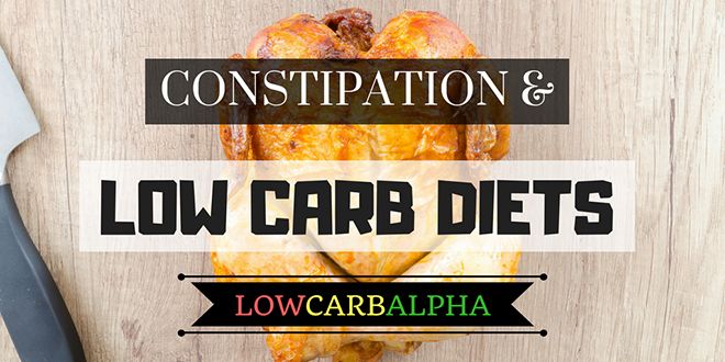 Low Carb Diets and Constipation