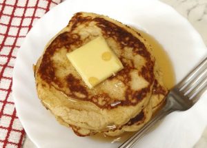 Keto Cream Cheese Coconut Flour Pancakes