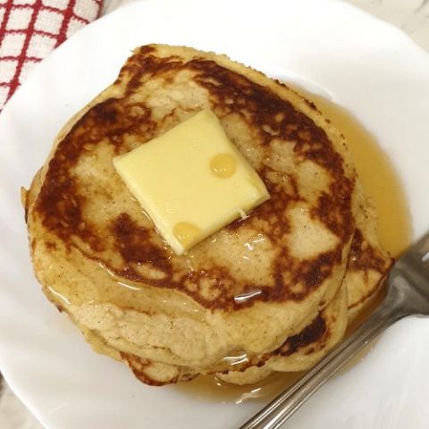 Keto Cream Cheese Coconut Flour Pancakes