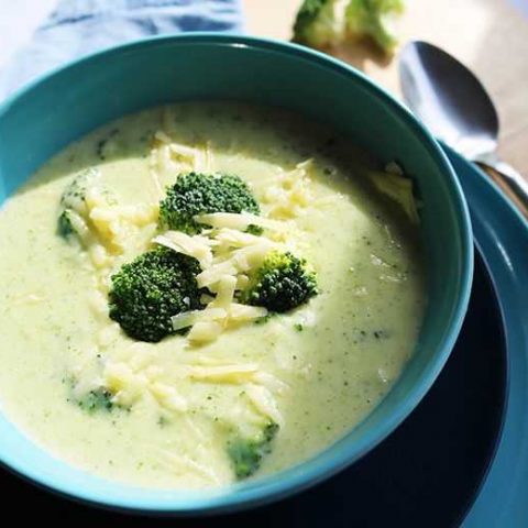 Keto Broccoli and Cheddar Cheese Soup