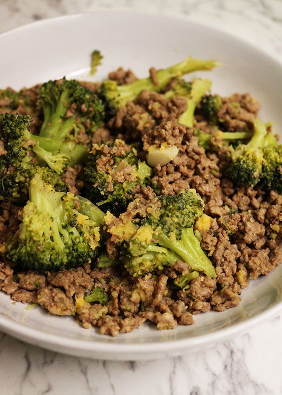 Crockpot Keto Ground Beef & Broccoli | Easy Low Carb ...