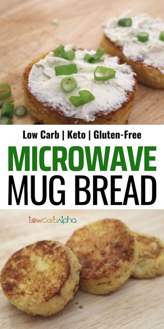 90 Second Microwave Keto Bread | Gluten-Free and Paleo-Friendly Recipe