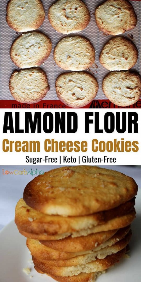 Keto Cream Cheese Cookies Easy GlutenFree, Low Carb Recipe