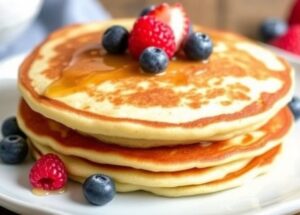 Keto Cream Cheese Coconut Flour Pancakes