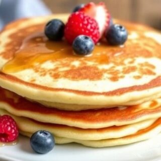 Keto Cream Cheese Coconut Flour Pancakes